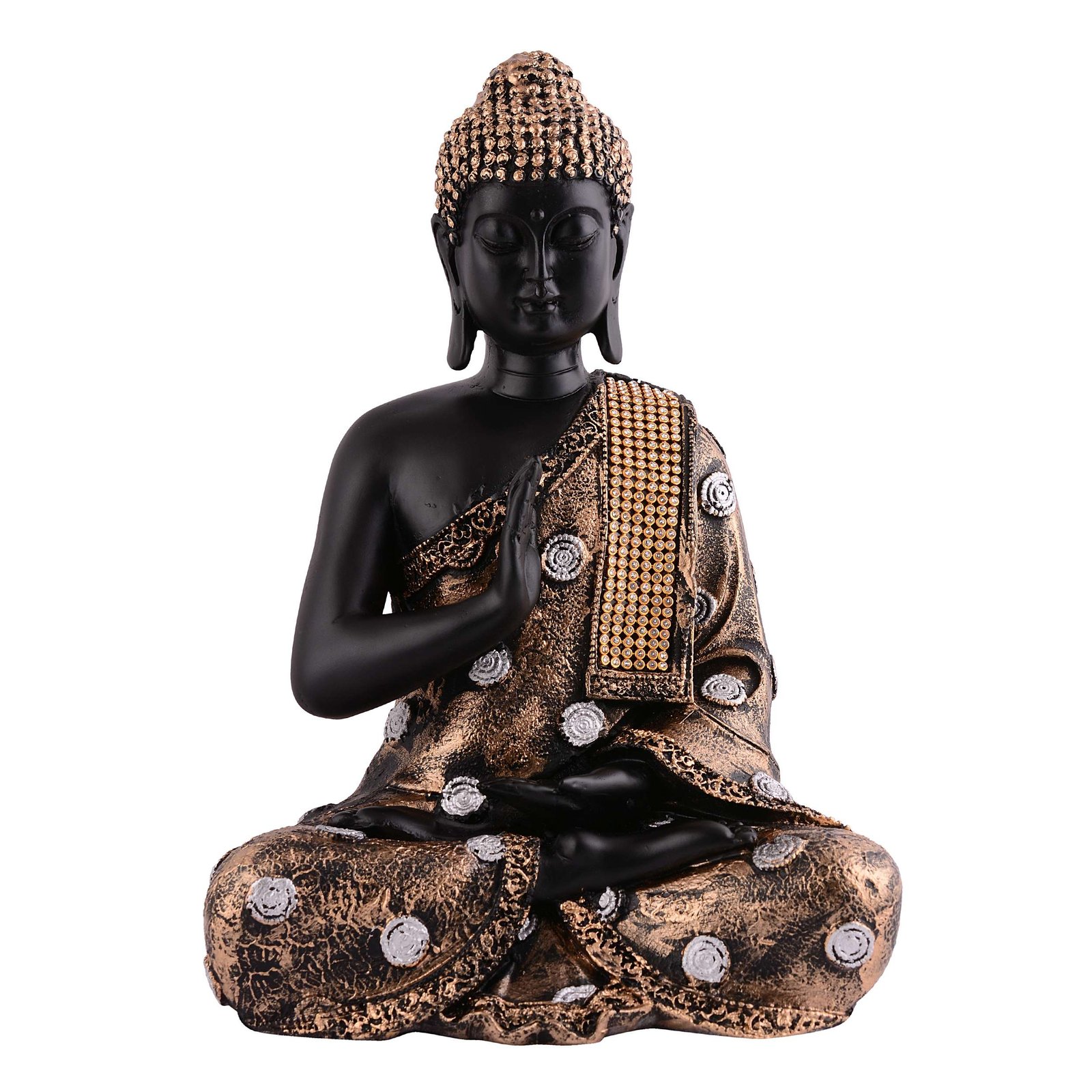 Buddha Idol Statue Showpiece Gift Gifting Item Polystone Home Decor ...