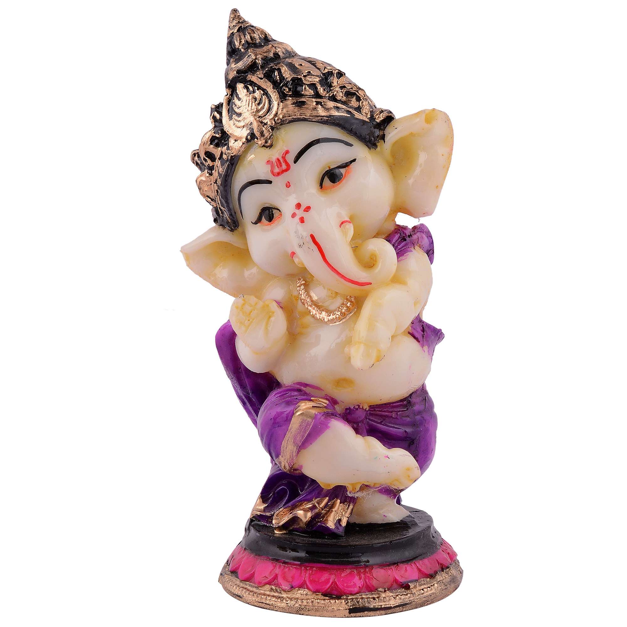 Artarium Ganesha Idol Vinayaka Statue Vinayagar Murti Pillayar Idol Ganesha Murti Ganpati Idol For Car Dashboard Home Office Decor Vighnaharta Ganesha Silver 3 5 Inch - View #12