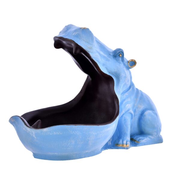 Big Mouth Hippopotamus Showpiece