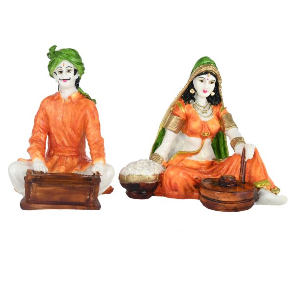 Rajasthani Set of 2 Showpiece