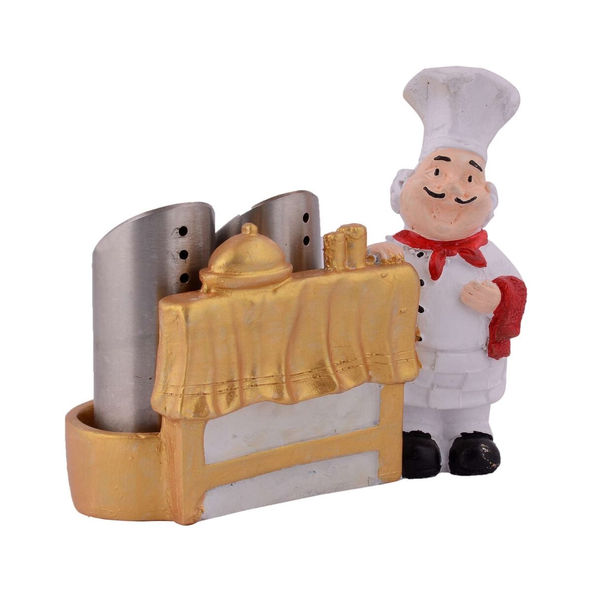 Resin Chef Figures Decorative Ornaments,Kitchen Decor,Cook Café Bar ...