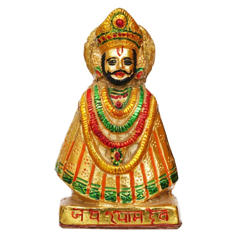 Shree Khatu Shyam Ji Murti Baba Khatu Maharaj Idol Statue Sculpture Pooja Idols Home Dcor 0516