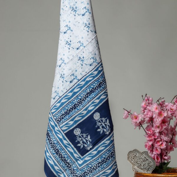 Women Pure Cotton Block Printed Dupatta Set
