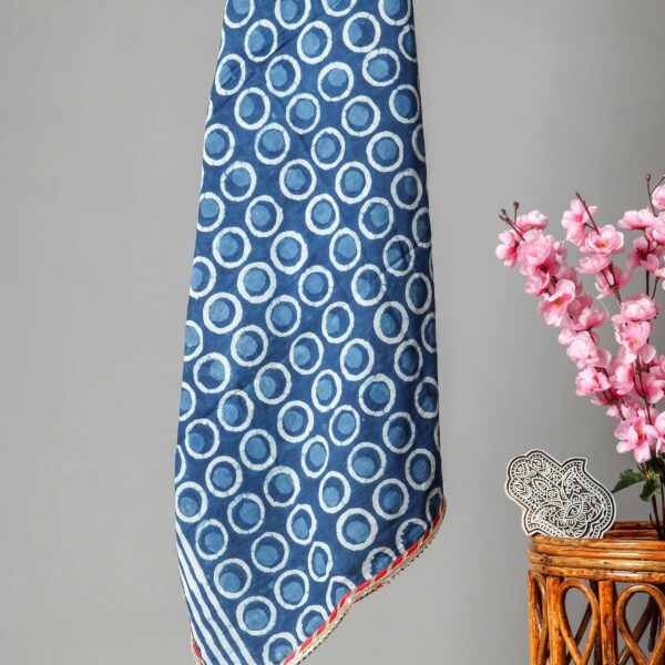 Women Pure Cotton Block Printed Dupatta Set